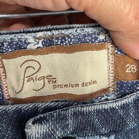 5 for $25🔥Paige Washington Denim Shorts Size 28 - Picture 3 of 8